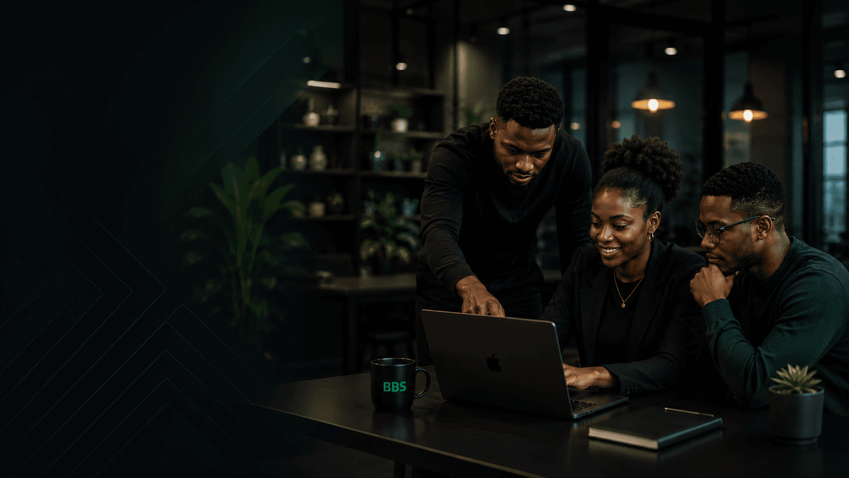 BBS engineers collaborating on a digital product